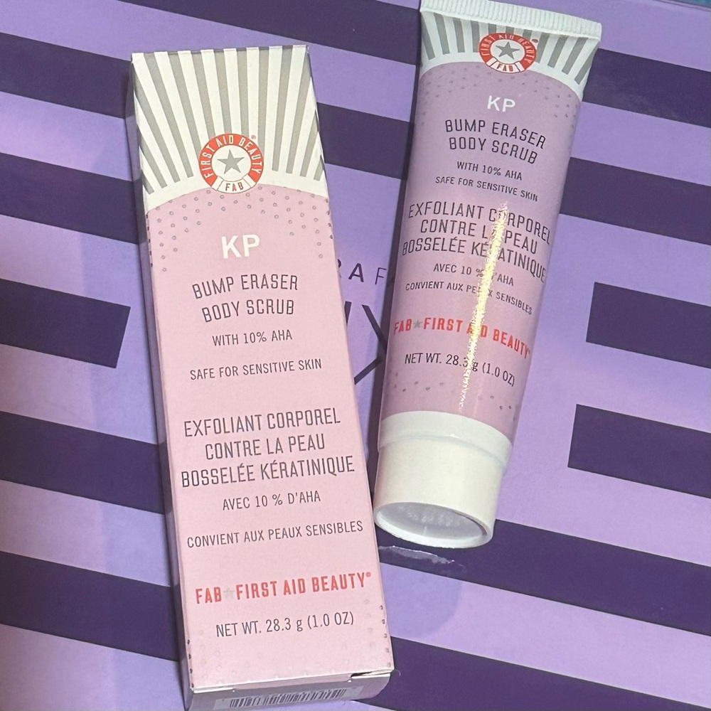 2 pieces: KP Bump Eraser Body Scrub 10% AHA